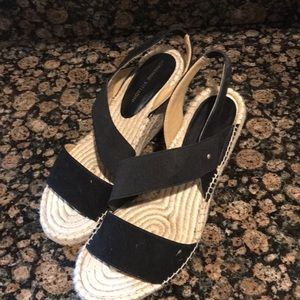 Strappy Wedge Sandals